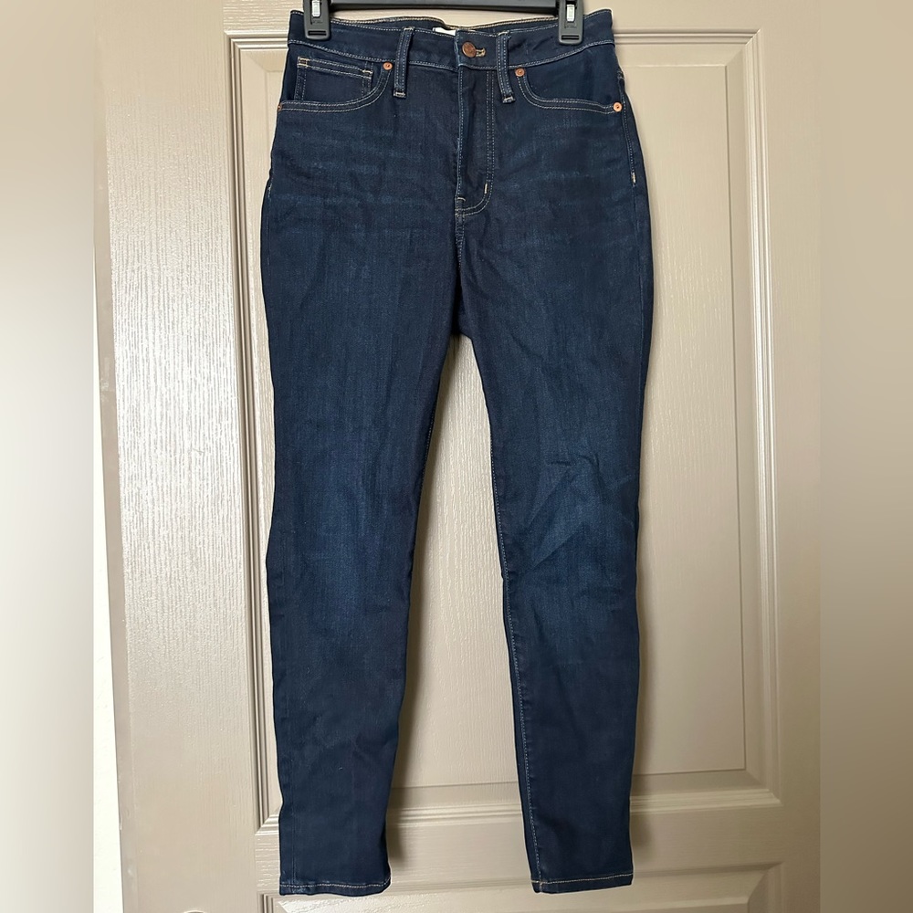 Madewell curvy high-rise skinny